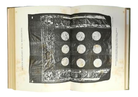 Amador de los Ríos, Rodrigo.- MILITARY TROPHIES OF THE RECONQUEST. MUSLIM ENSIGNS OF THE ROYAL MONASTERY OF LAS HUELGAS.