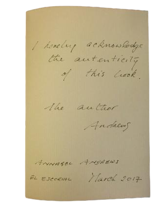 Andrews, Annabel.- THE LOST CAFETERIA (DRAWINGS). AUTHOR'S BOOK.