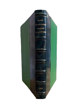 BOLETÍN DE LA SOCIEDAD ESPAÑOLA DE EXCURSIONES. ARTE. ARQUEOLOGÍA. HISTORIA (1953)