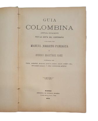 Jorreto Paniagua, Manuel & Martínez Sanz, isidoro - GUÍA COLOMBINA