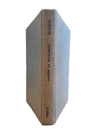 VV.AA.- HUSSERL. TERCER COLOQUIO FILOSÓFICO DE ROYAUMONT