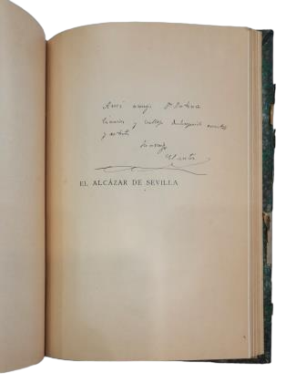 Martín Mínguez, Bernardino.- LES TABERNACLES ET LES ROIS D'ESPAGNE. L'ALCAZAR DE SÉVILLE.