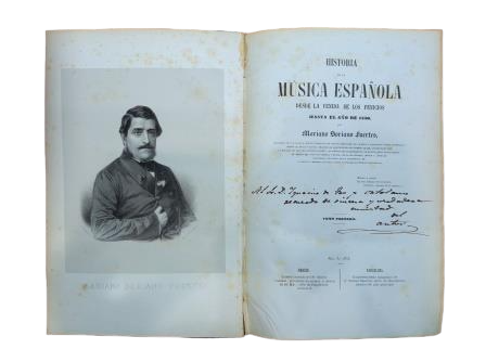 Soriano Fuertes, Mariano.- HISTOIRE DE LA MUSIQUE ESPAGNOLE