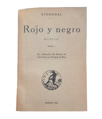Stendhal.- ROJO Y NEGRO