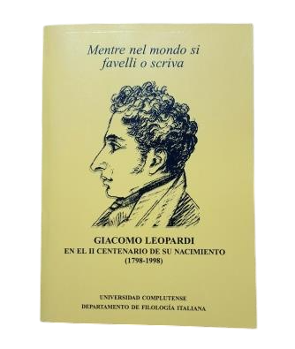 Various Authors - Giacomo Leopardi on the Bicentenary of His Birth (1798-1998)