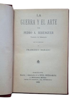 Berenguer, Pedro A. - WAR AND ART
