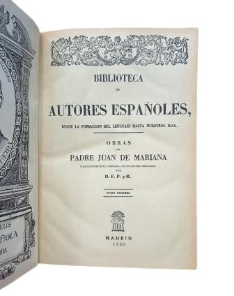 Padre Juan de Mariana.- OBRAS (I - II)