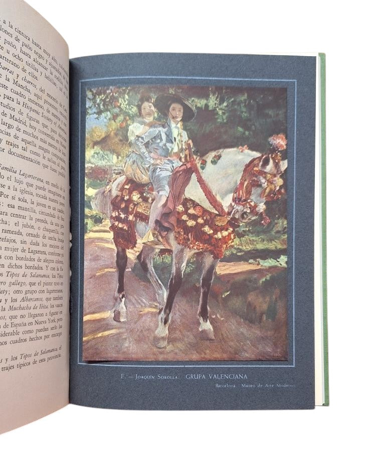 Aguilera, Emiliano M.- LOS TRAJES POPULARES DE ESPAÑA VISTOS POR LOS PINTORES ESPAÑOLES