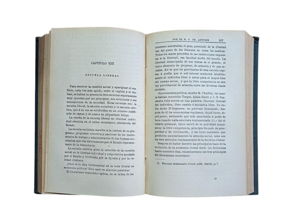 Antoine, Ch.- CURSO DE ECONOMÍA SOCIAL (I - II)