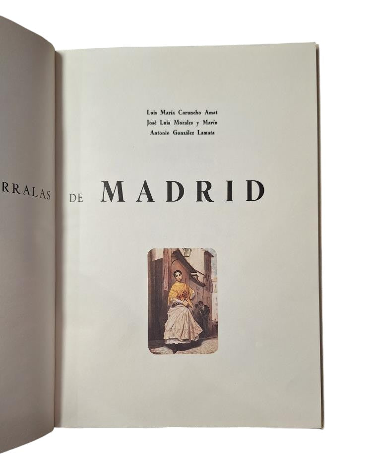 Caruncho Amat, L. M. & Morales Marín, J. L. & González Lamata, A.- NOTICIA DE LAS CORRALAS DE MADRID