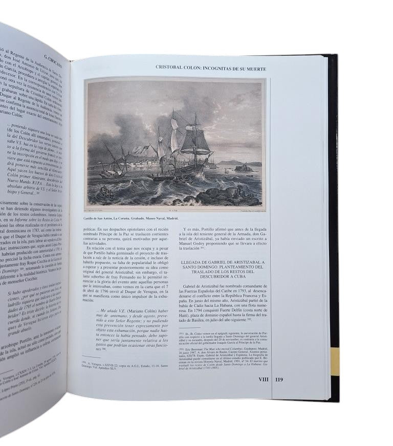 Columbus de Carvajal, Anunciada & Chocano, Guadalupe.- CHRISTOPHER COLUMBUS. UNKNOWN MYSTERIES OF HIS DEATH 1506-1902. FIRST ADMIRALS OF THE INDIES (I - II)