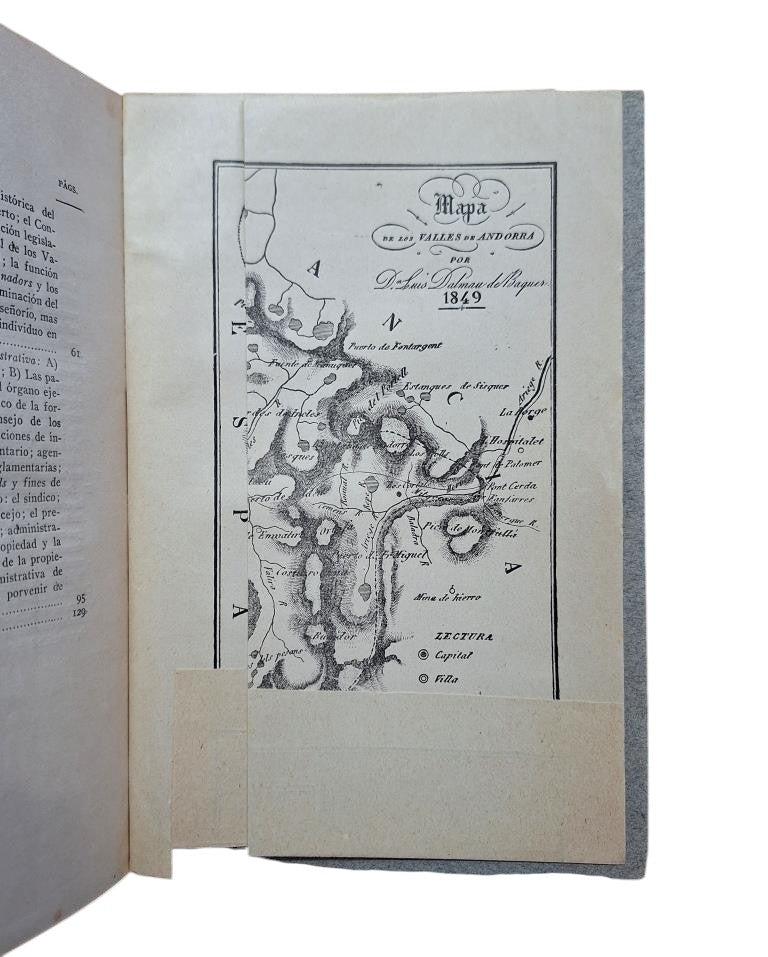 Ríos Urruti, Fernando de los.- LIFE AND INSTITUTIONS OF THE PEOPLE OF ANDORRA. A SEIGNIORIAL SURVIVAL