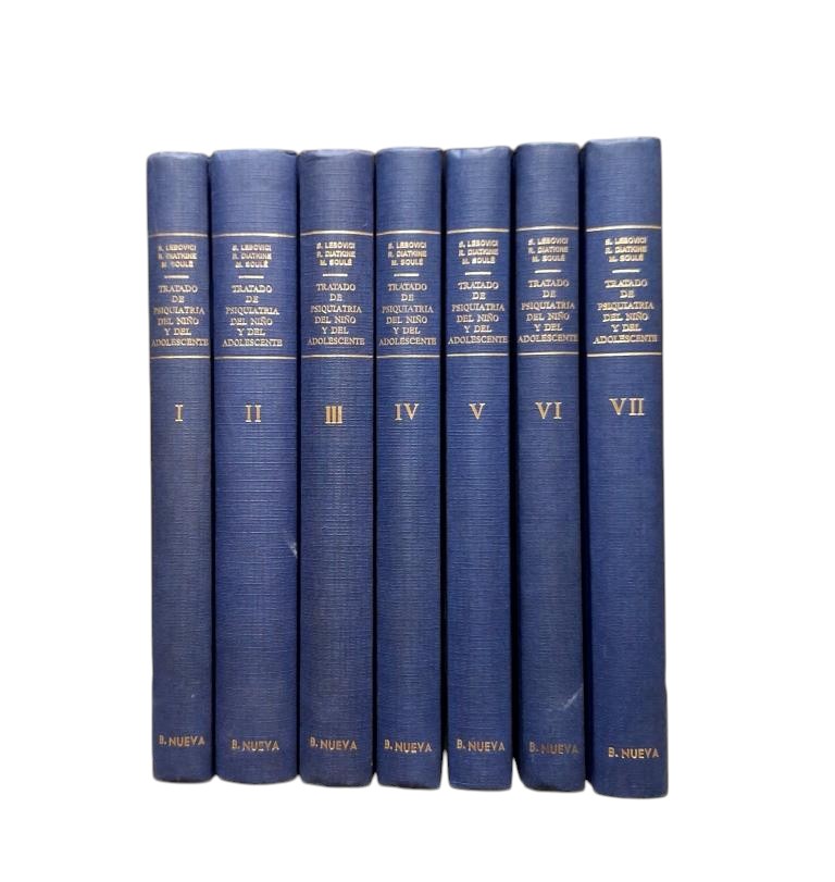 Lebovici, S. & Diatkine, R. & Soulé, M.- TREATISE ON CHILD AND ADOLESCENT PSYCHIATRY (7 VOLS.)