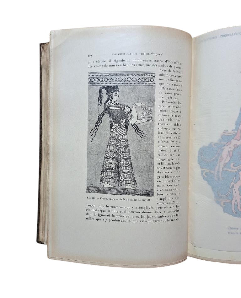 Dussaud, René.- LES CIVILISATIONS PREHELLÉNIQUES DANS LE BASSIN DE LA MER ÉGÉE