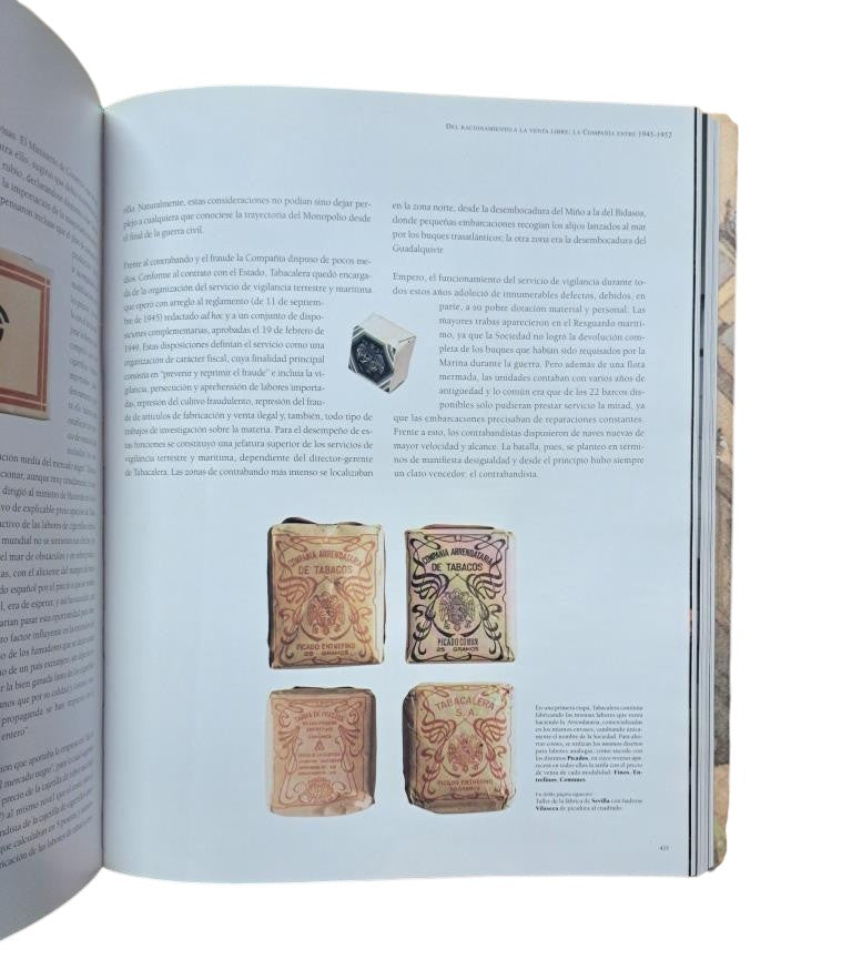 Comín Comín, Francisco & Martín Aceña, Pablo.- TABACALERA Y EL ESTANCO DE TABACO EN ESPAÑA 1636-1998