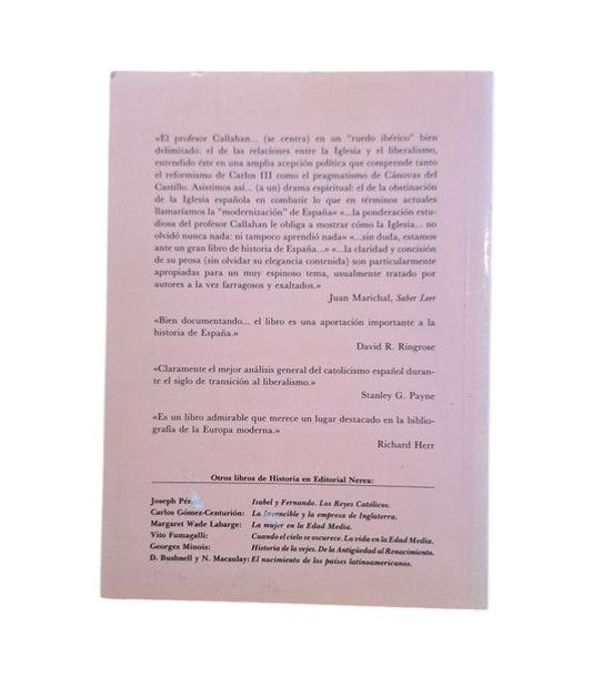 Callahan, William J.- IGLESIA, PODER Y SOCIEDAD EN ESPAÑA, 1750-1874