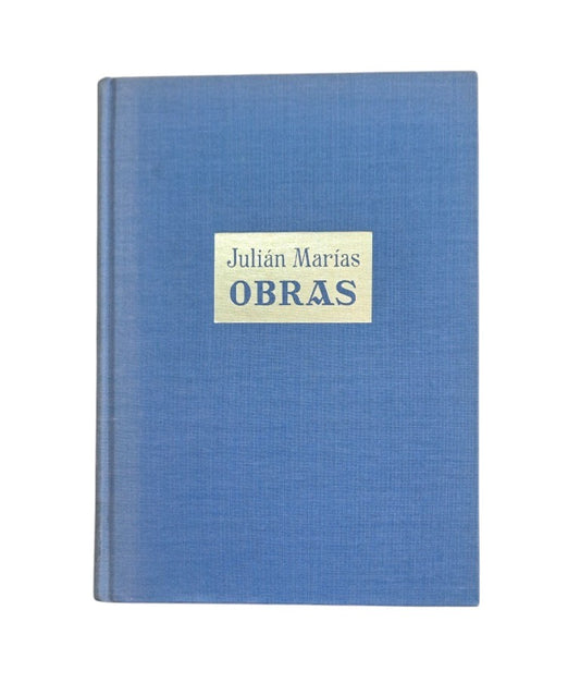 Marías, Julián.- OBRAS COMPLETAS (IV)