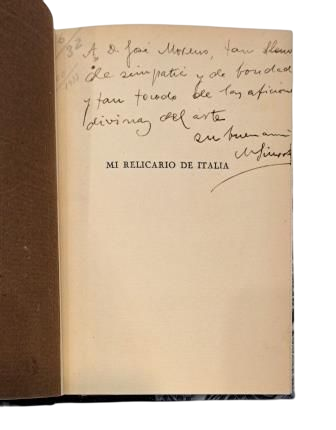 Siurot, Manuel.- MI RELICARIO DE ITALIA