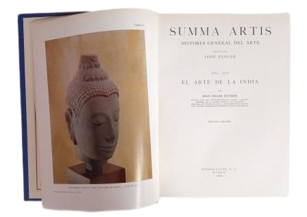 Roger Rivière, Jean.- THE ART OF INDIA. SUMMA ARTIS. VOL. XIX