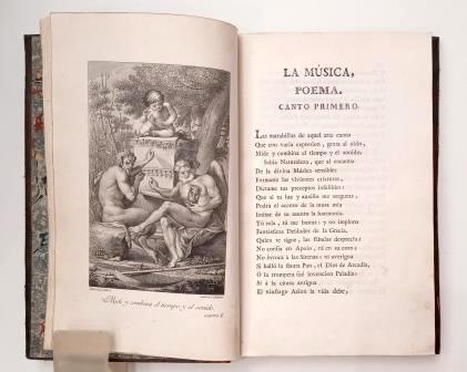 Yriarte, Tomás de.- LA MÚSICA, POEMA.
