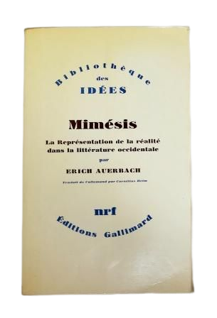 Auerbach, Erich.- MIMÉSIS. LA REPRÉSENTATION DE LA RÉALITÉ DANS LA LITTÉRATURE OCCIDENTALE