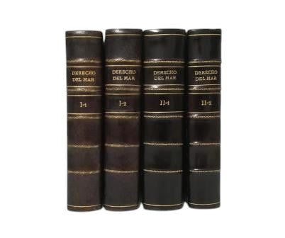 Various Authors - The Current Revision of the Law of the Sea. A Spanish Perspective. 2 Volumes in 4 Books.