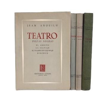 Anouilh, Jean.- TEATRO (I-II-III-IV)