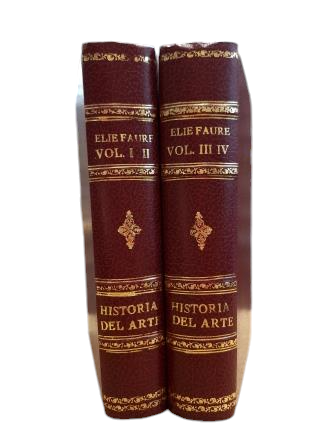Faure, Élie.- HISTORY OF ART (4 VOLUMES IN 2 VOLS.)