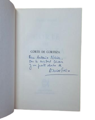 Sueiro, Daniel.- BARK CUT (First edition, dedicated)