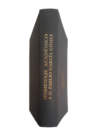 VV.AA.- HOMENAJE ACADÉMICO A D. EMILIO GARCÍA GÓMEZ