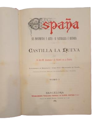 Quadrado, José Mª y De la Fuente, Vicente.- CASTILLA LA NUEVA (I-II-III)