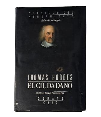 Hobbes, Thomas.- EL CIUDADANO