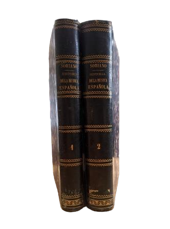 Soriano Fuertes, Mariano.- HISTORIA DE LA MÚSICA ESPAÑOLA