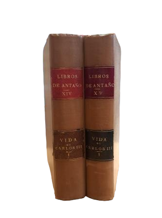 Comte de Fernán-Núñez.- VIE DE CHARLES III (VOLUMES I ET II)