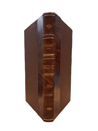 Rodríguez Villa, Antonio.- ARTICLES HISTORIQUES