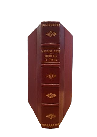 Saint-Victor, Paul de.- HOMMES ET DIEUX. ÉTUDES D'HISTOIRE ET DE LITTÉRATURE