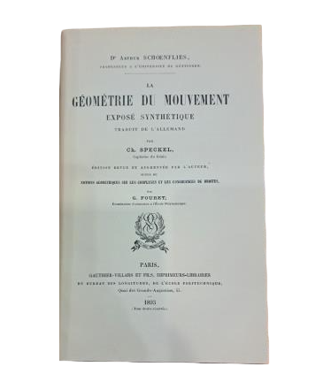 Speckel, Ch.- LA GÉOMETRIE DU MOUVEMENT EXPOSÉ SYNTHÉTIQUE