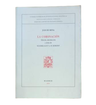 Mena, Juan de.- LA CORONACIÓN