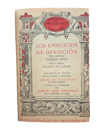 Voisenon - THE DEVOTIONAL EXERCISES &amp; Delicado - PORTRAIT OF THE VULTURED ANDALUSIAN