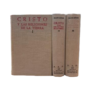 König, Franz (dir.).- CRISTO Y LAS RELIGIONES DE LA TIERRA