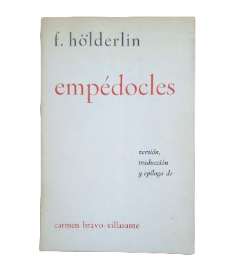 Hölderlin, F.- EMPÉDOCLES