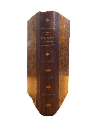Zola, Émile.- DOCUMENTS LITTÉRAIRES. ÉTUDES AND PORTRAITS