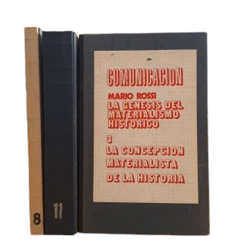 Rossi, Mario.- LA GÉNESIS DEL MATERIALISMO HISTÓRICO (3 VOLS.)