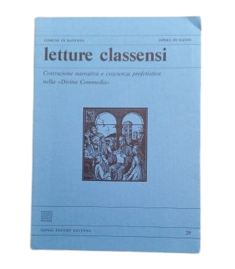 Mineo, Nicolò.- LETTURE CLASSENSI. COSTRUZIONE NARRATIVA E COSCIENZA PROFETISTICA