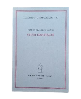 Brambilla, Franca.- STUDI DANTESCHI