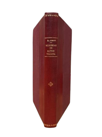 Cirici Ventalló, Domingo.- MEMOIRS OF MUÑOZ VILLENA. FANTASY OF CONTEMPORARY POLITICAL CUSTOMS