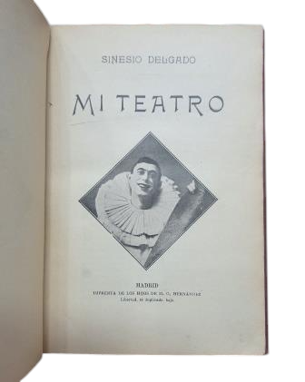 Delgado, Sinesio.- MON THÉÂTRE (Dédié)