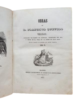 Quevedo Villegas, Francisco.- OBRAS (IV)