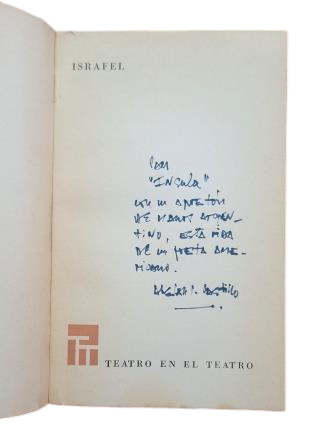 Castillo, Abelardo.- ISRAFEL (Dedicated)