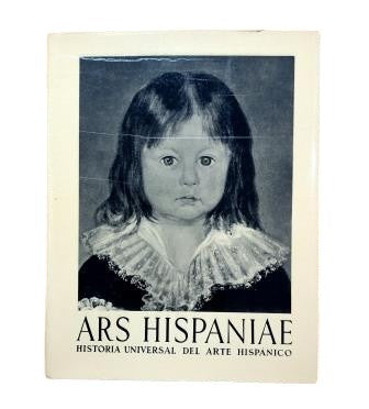 Sánchez Cantón, FJ - ARS HISPANIAE. XVII. SCULPTURE AND PAINTING OF THE 18TH CENTURY - PART TWO. FRANCISCO GOYA